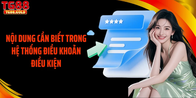 Nội dung cần biết trong hệ thống điều khoản điều kiện